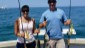 Happy anglers with some nice bluefish